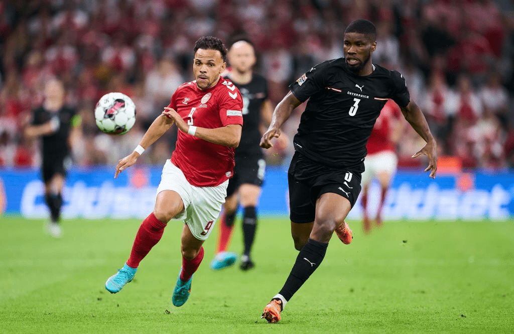 丹麦翻盘奥地利,范戴克统治全场 丹麦翻盘奥地利,范戴克统治全场